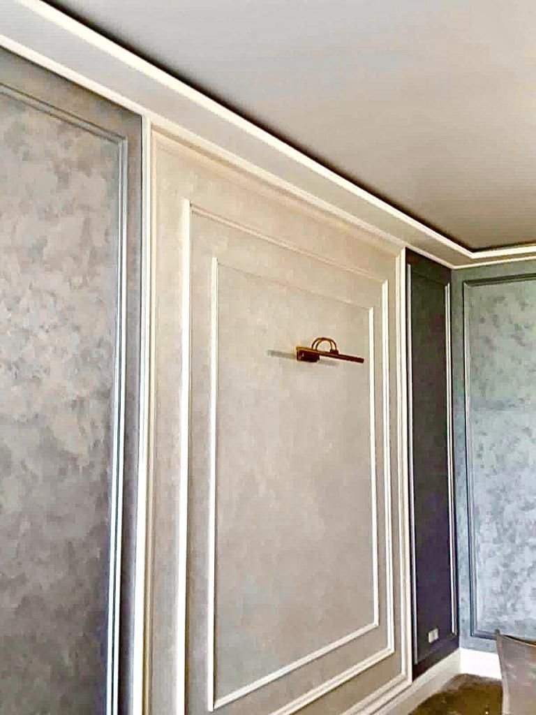 Венецианка, шёлк, микроцемент, и другая декоративная штукатурка