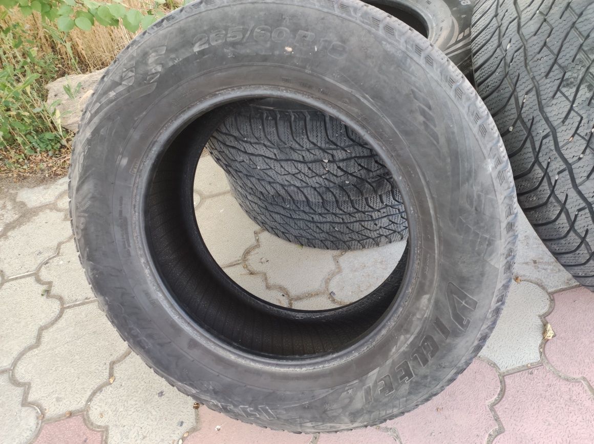 Комлект покрышек 265/60 R18 зимняя липучка  б/у