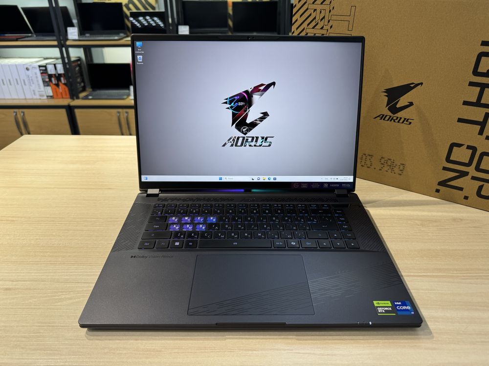 Gigabyte Aorus 16X | Intel Core i7 13650HX / RTX4060 | Игровой ноутбук