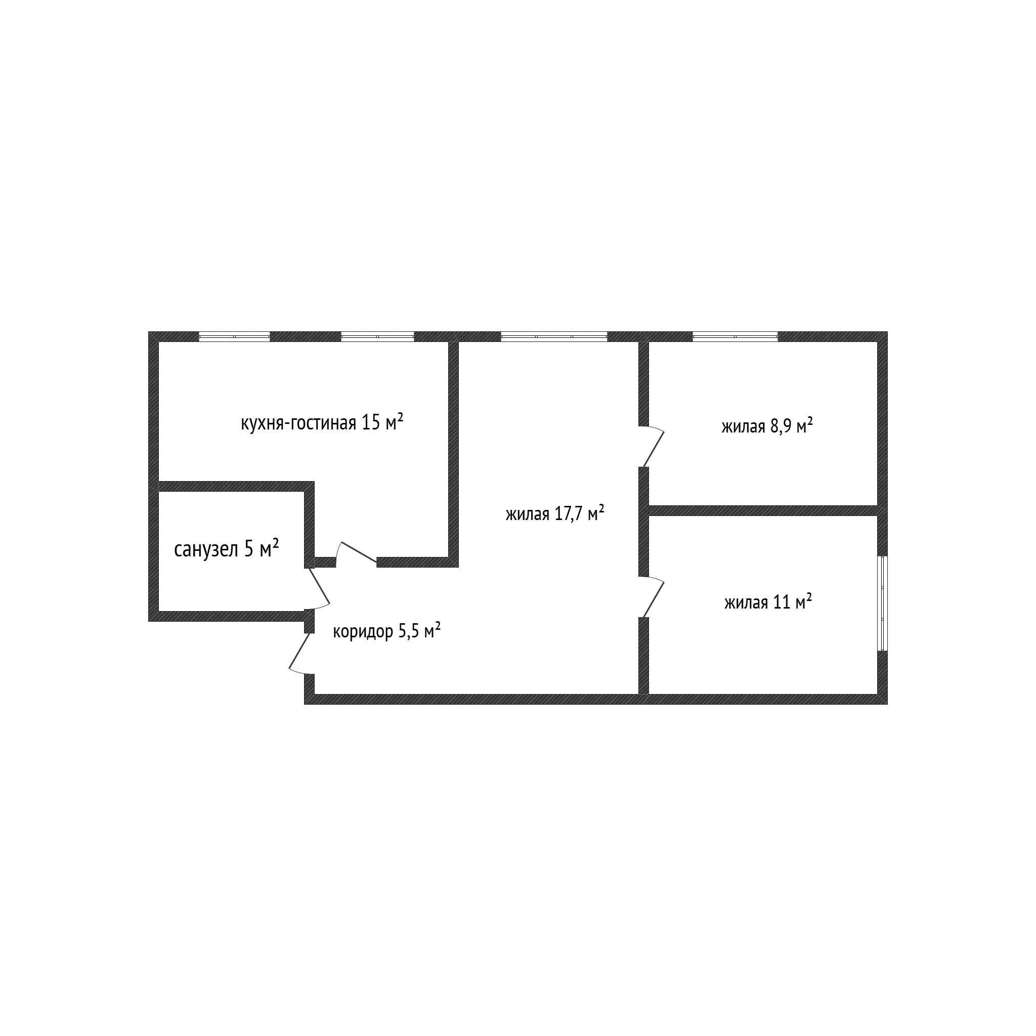 Продам 4 ком. Корчагина 105, 63 кв.м. с ремонтом,19,5 млн Торг