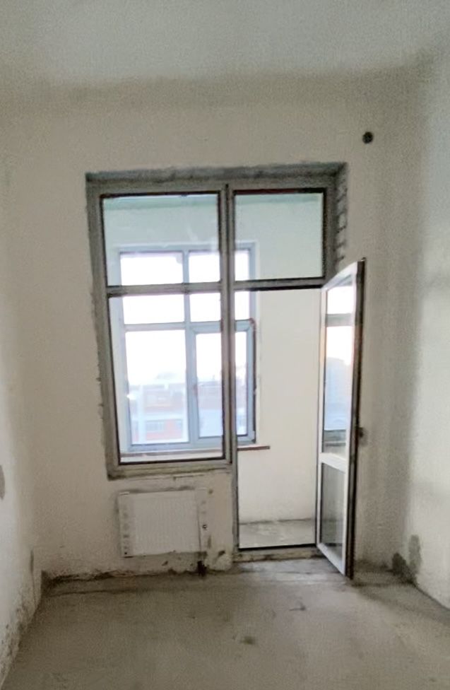 Пластиковый витраж балконный с дверью Funke