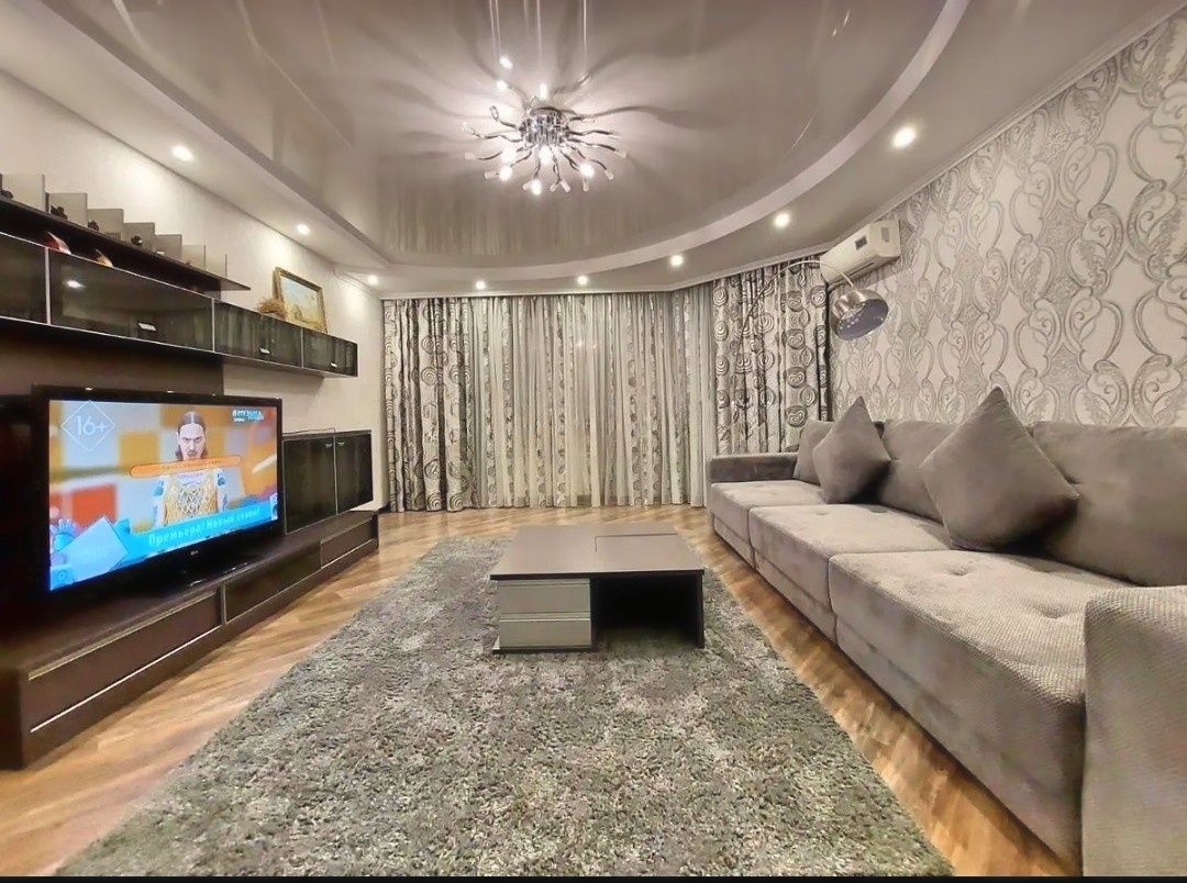 ЖК Ынтымак 11мкр 58д ВИД НА МОРЕ ЗВОНИТЕ 24/7 Smart-Wifi 2-комнатная