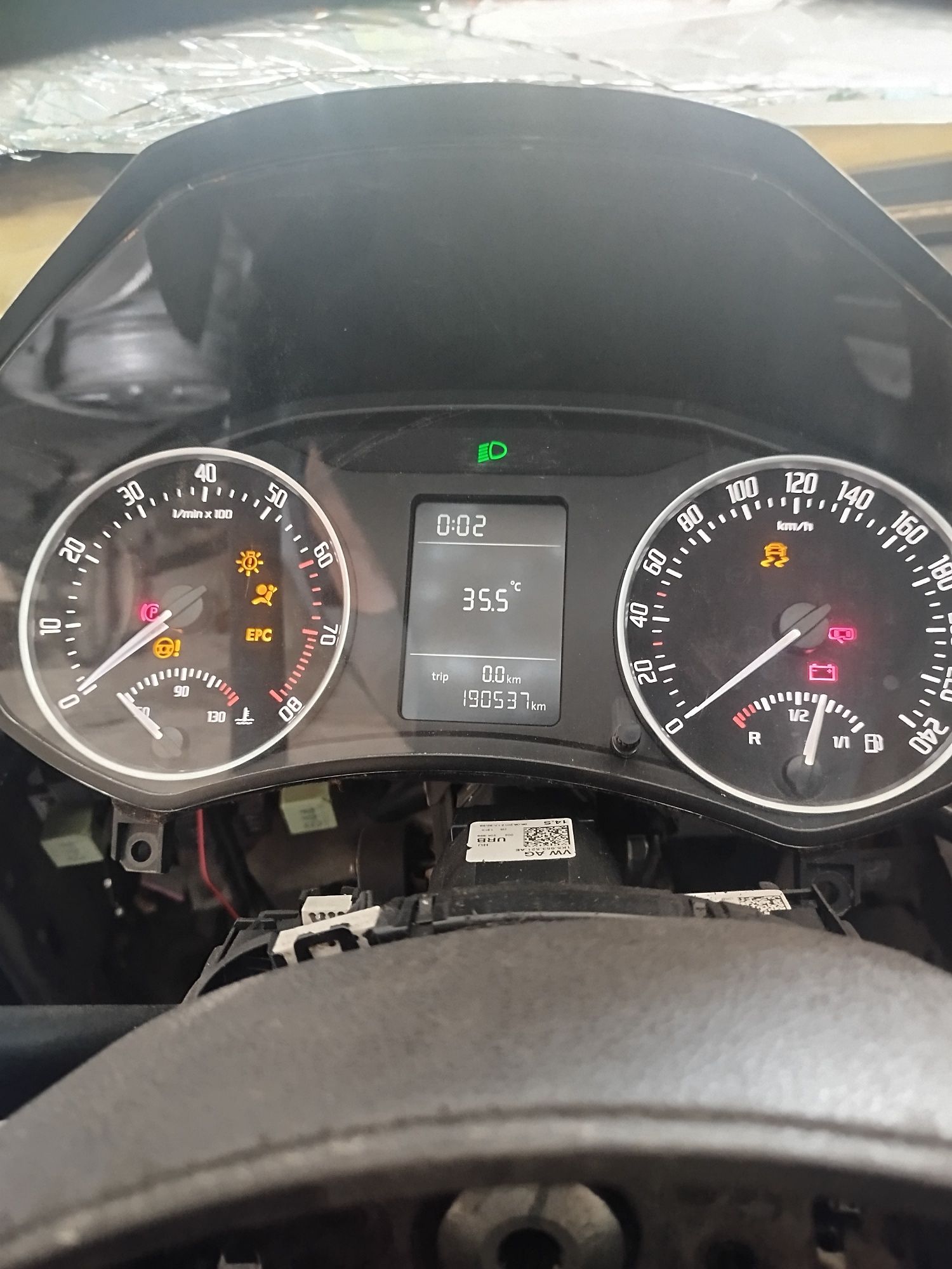 Шкода а5 skoda a 5 по з/ч 2012г
