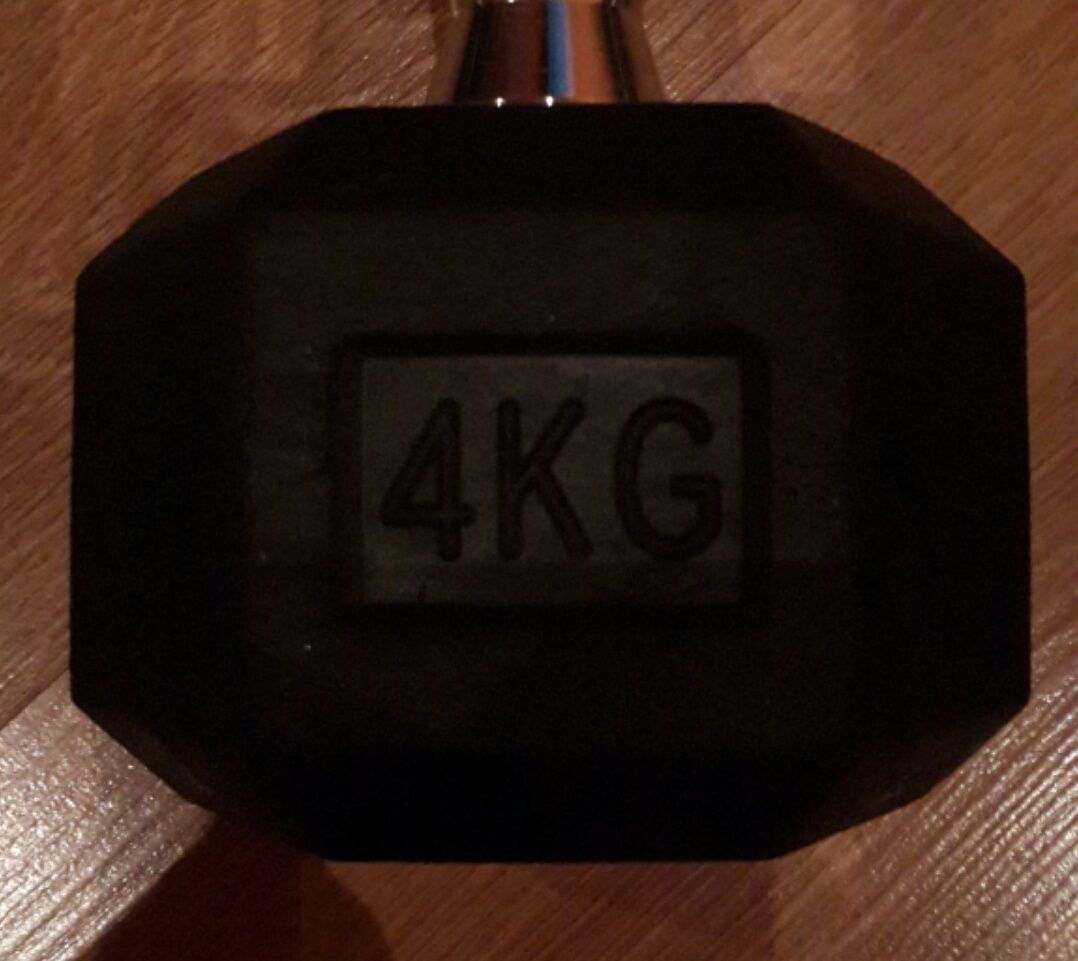 Продам гантель (9кг, 8 кг, 4 кг, 3 кг)