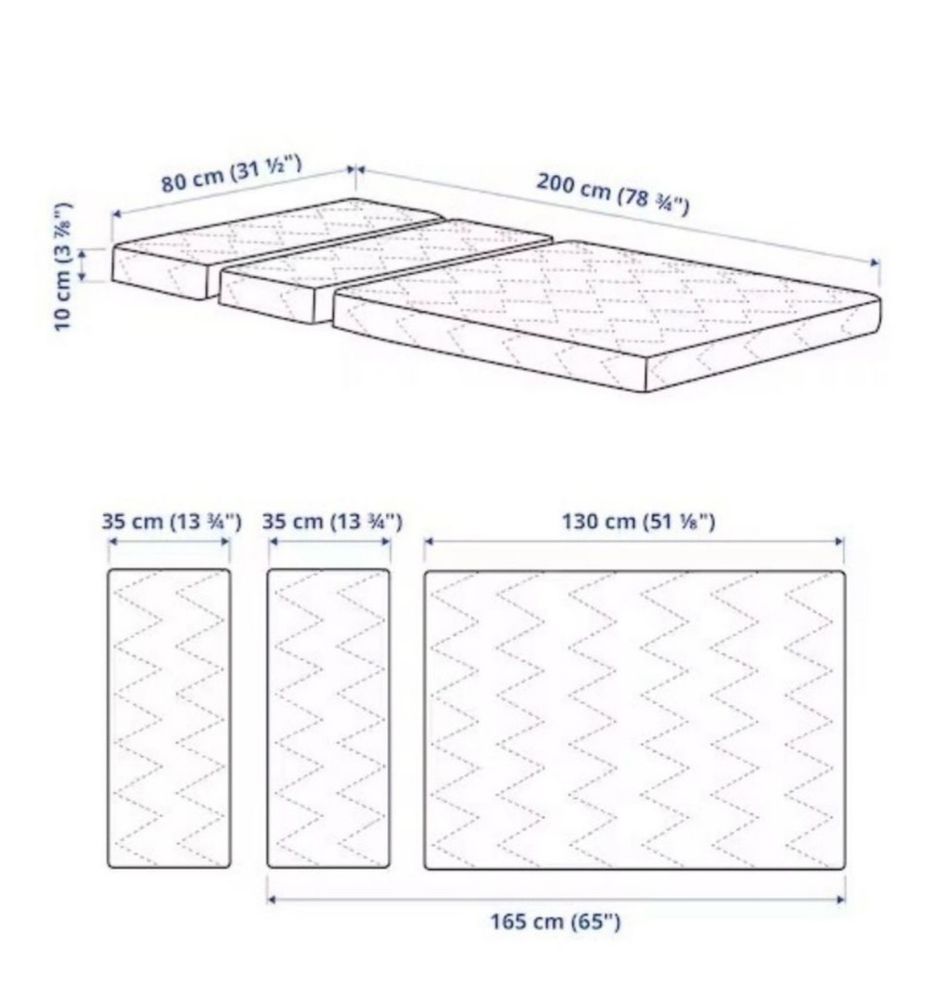 Продам кровать Ikea 80*200
