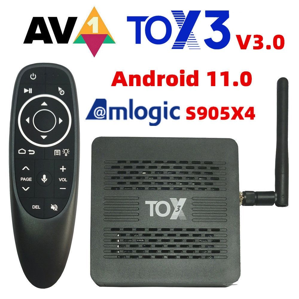 TOX 3 ТВ бокс приставка, андройд 11.