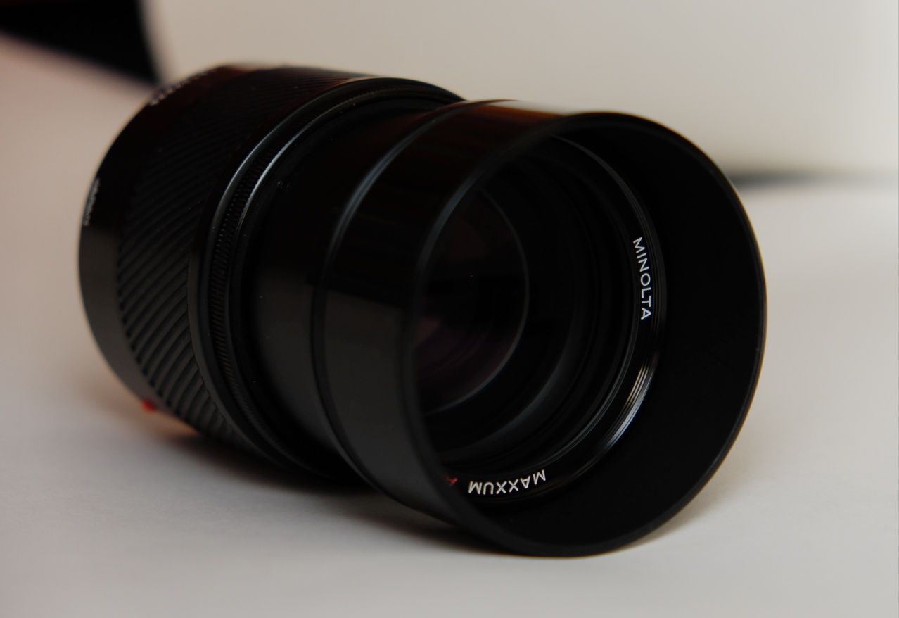 Легендарный Minolta Maxxum (байонет Sony A) 135/2.8 коллекционный