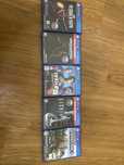 PS4 диски (6 игр) — Uncharted, Spider-Man, FIFA, Minecraft