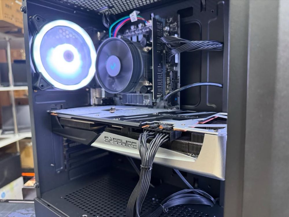 Игровой системный блок i3-12100F|16Gb|SSD512Gb|RX5700