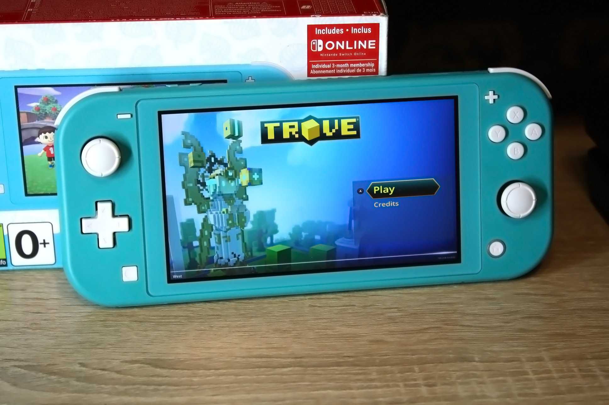 Nintendo Switch c играми с коробкой
