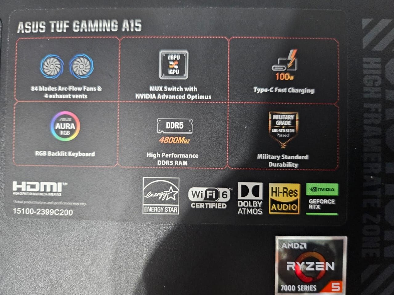 Asus tuf a15 144 hz