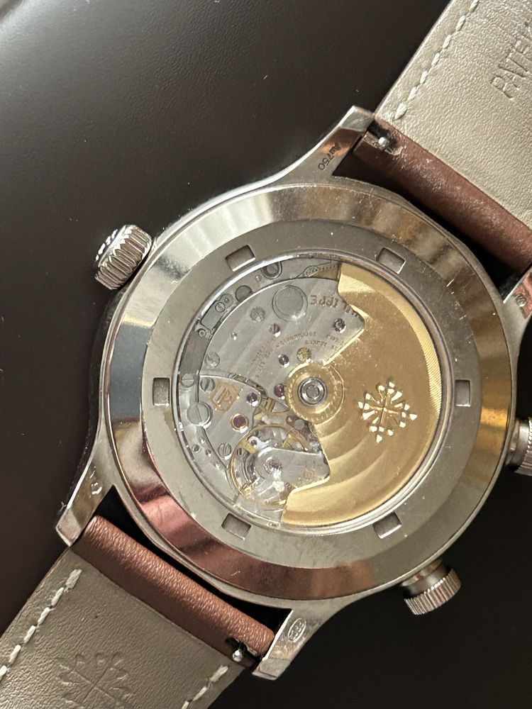 Мужские часы Patek Philippe 5524G-Calatrava Pilot Travel Time