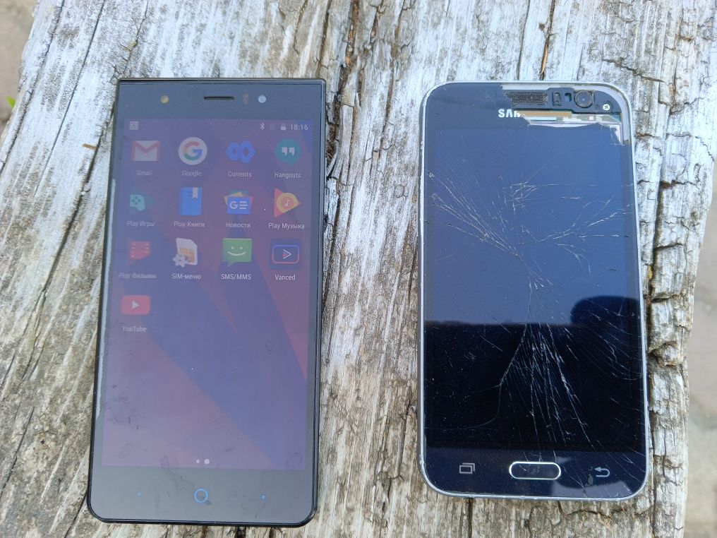 ZTE Blade  и Samsung