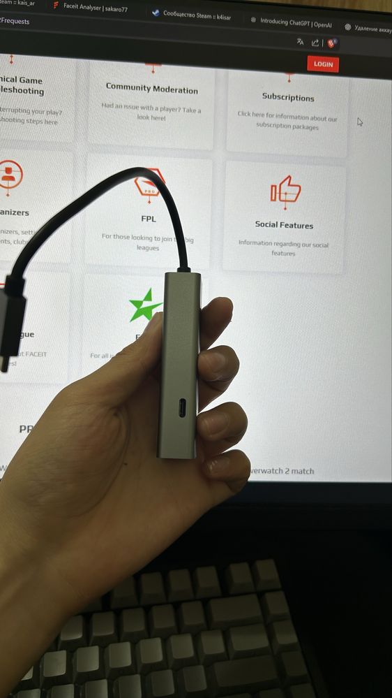 Usb 3.0 hub с  LAN