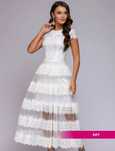 Платье белое кружевное (1001 DRESS)