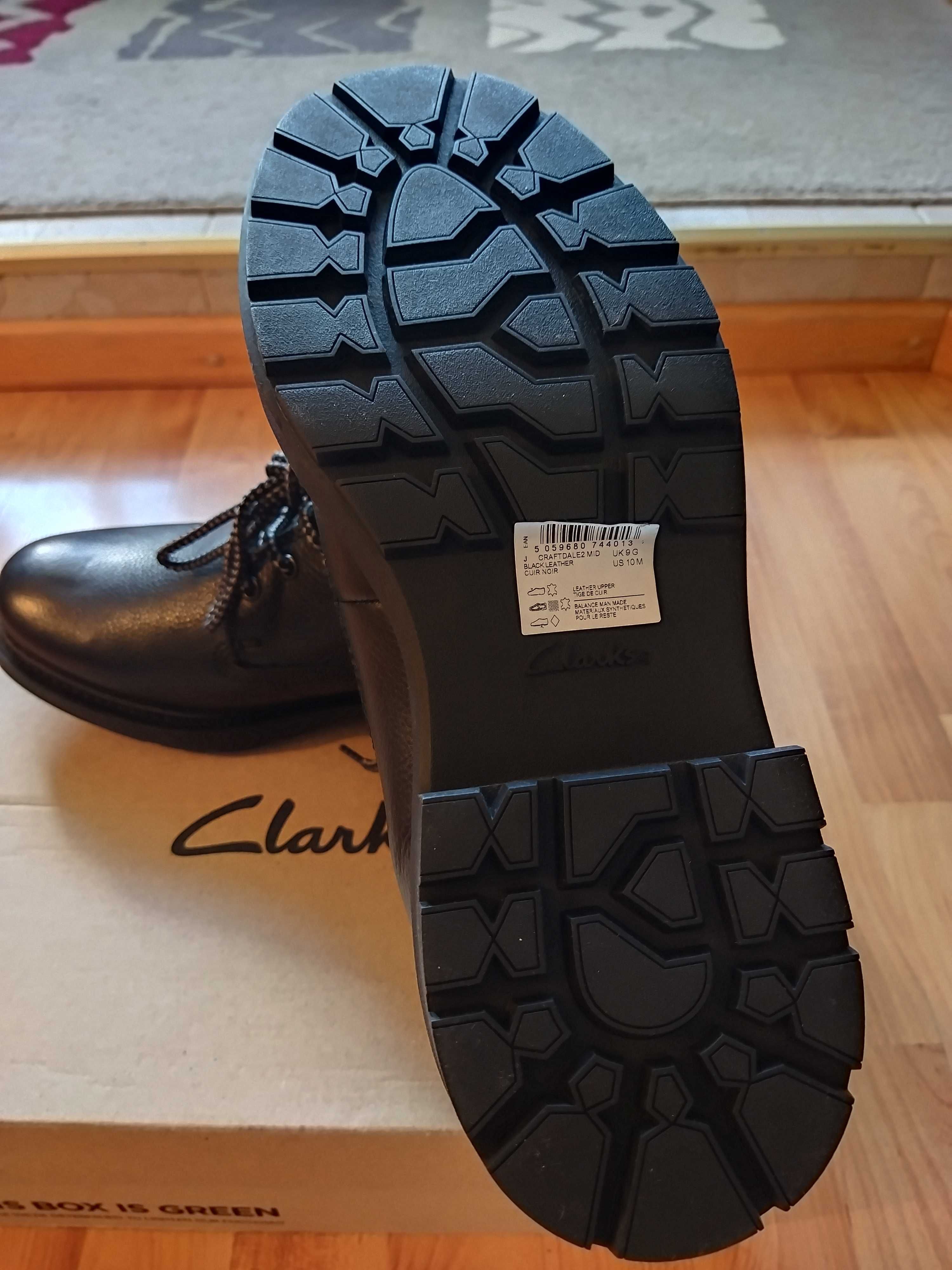 Ботинки Clarks (Великобритания),кожа,оригинал,новые,р-ры 40,41 и 43