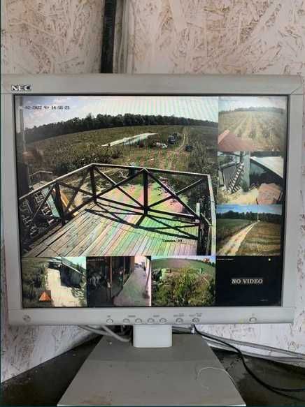 УСТАНОВКА видеонаблюдения комплект IP АHD WIFI камер в дом офис гараж