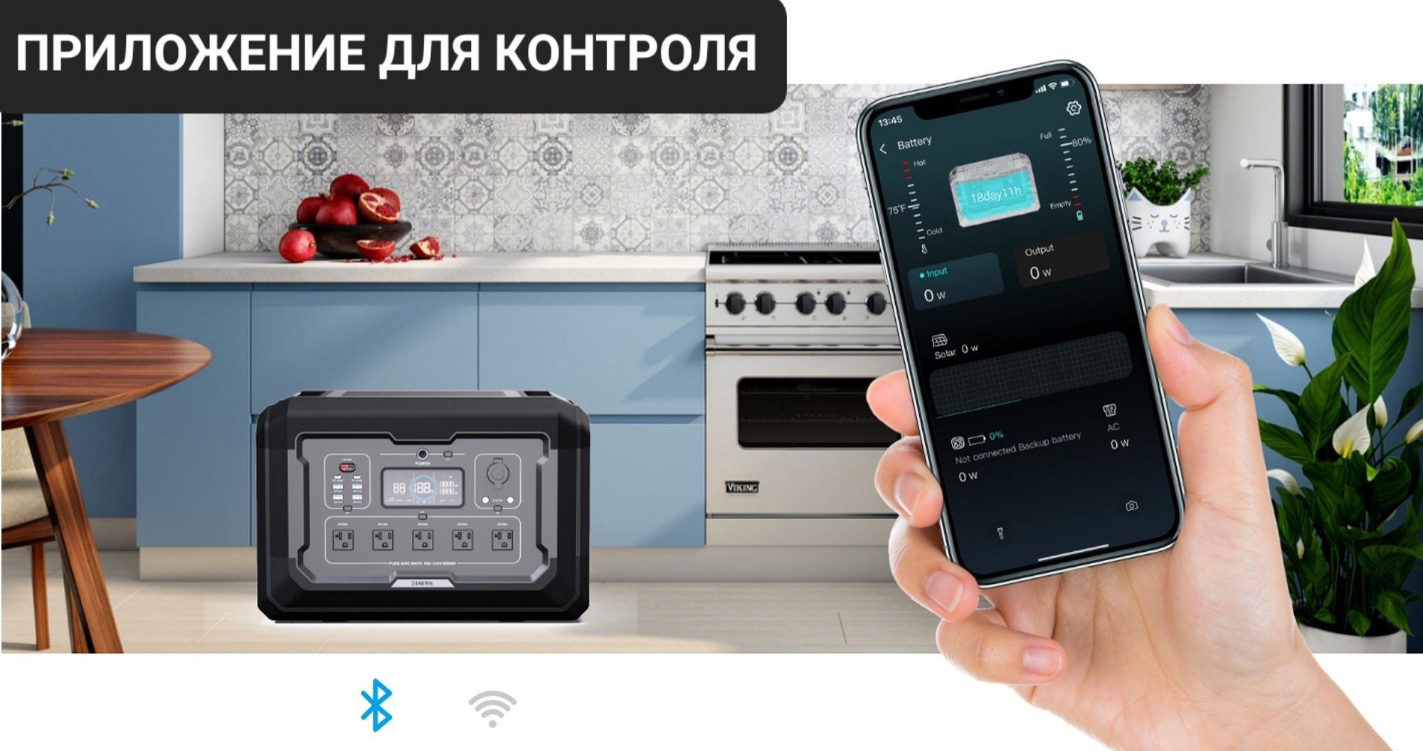 Портативная электростанция SOUOP S2 [2500W, 640000mAч]
