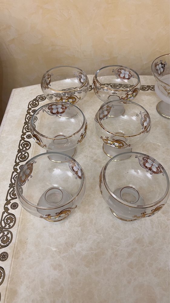 Конфетница, Фруктовница Czech republic crystal