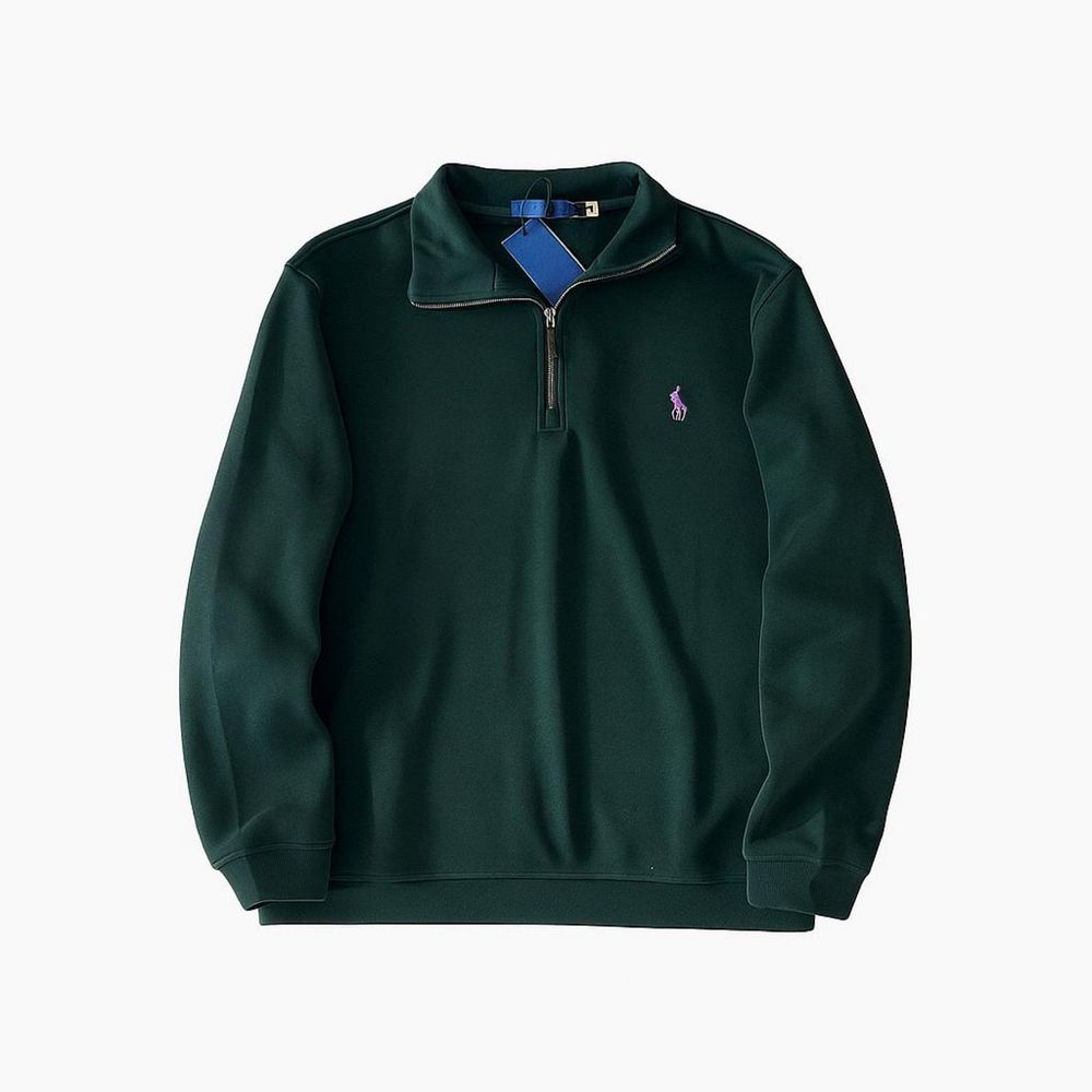 Полузамок polo темно зеленый