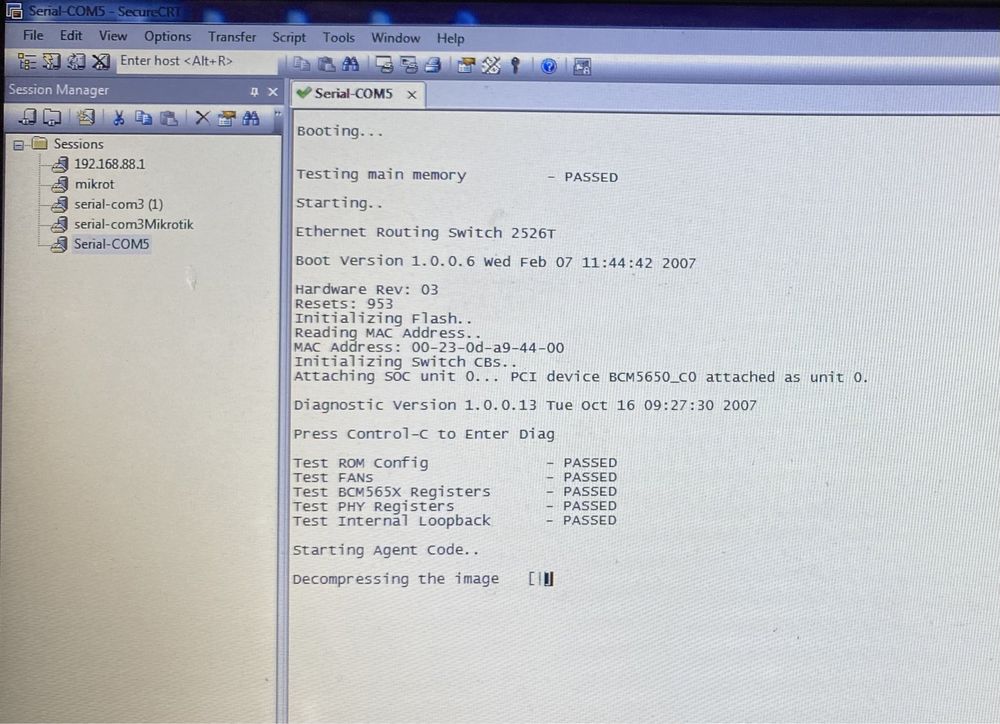 Nortel 2526t AL2500A01-E6
