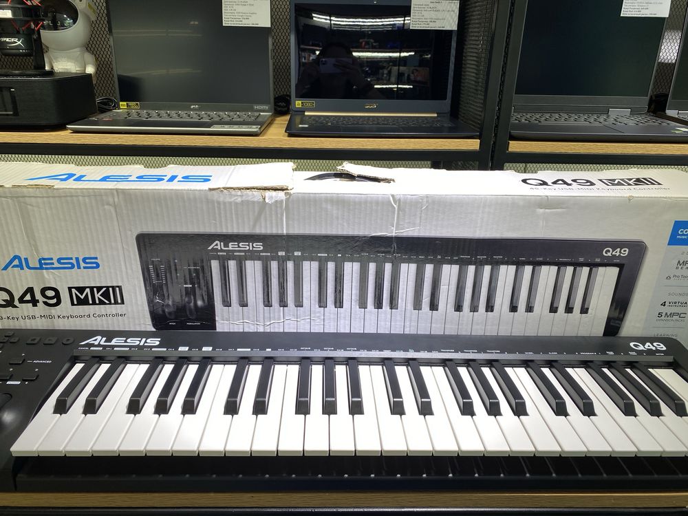 USB-MIDI клавиатура Alesis Q49 MKII, 10319/A10