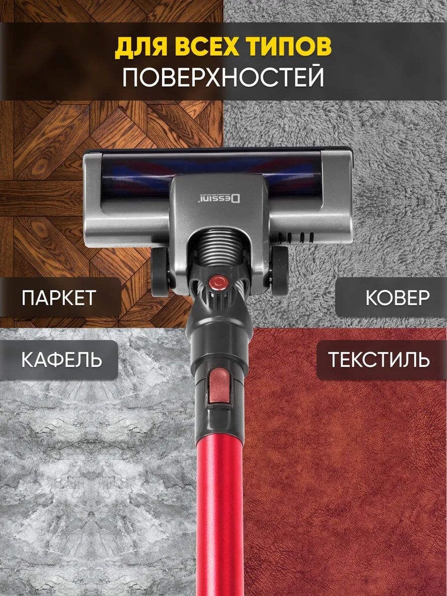 Пылесос Desinni беспроводной для дома и авто