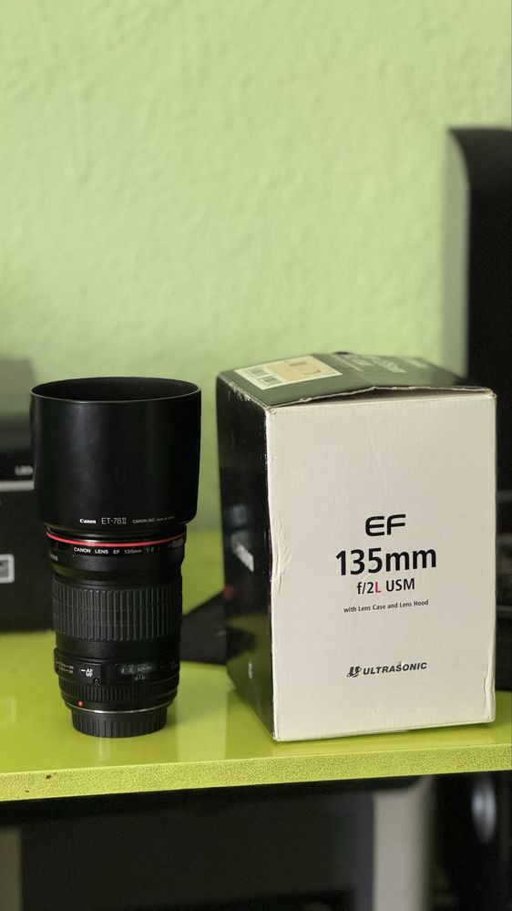 Canon 135 F2.0 объектив