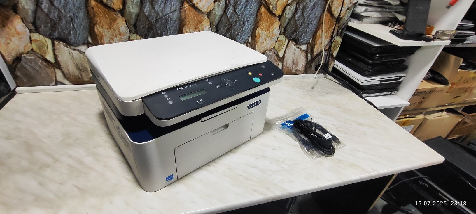 Принтеры Xerox Work Centre 3025 + новые картриджи