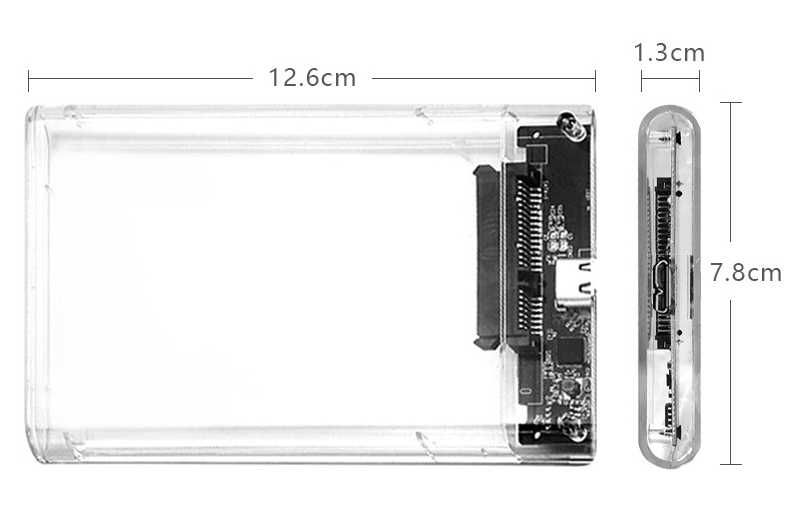 Внешний кейс для диска. 2,5 HDD External Case USB 3.0