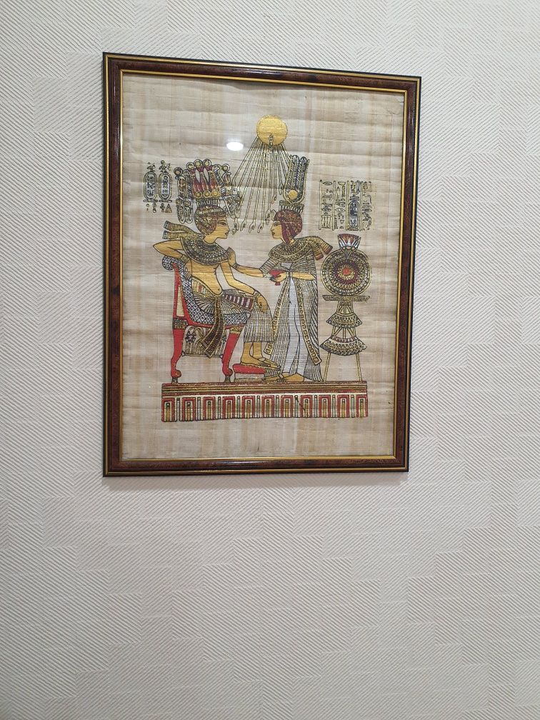 Картины из папирус, Египет