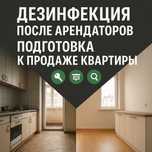 Дезинфекция после арендаторов — подготовка к продаже, Тараз