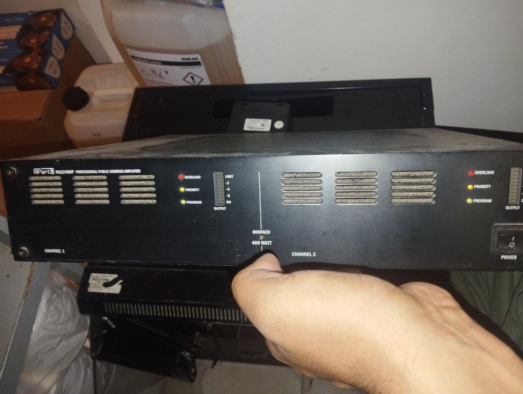 Усилитель Мощности Apart Pa2240BP 2×240Bt/100V