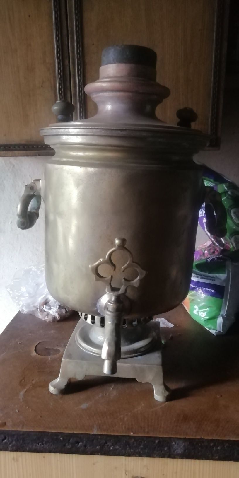Самовар на дровах