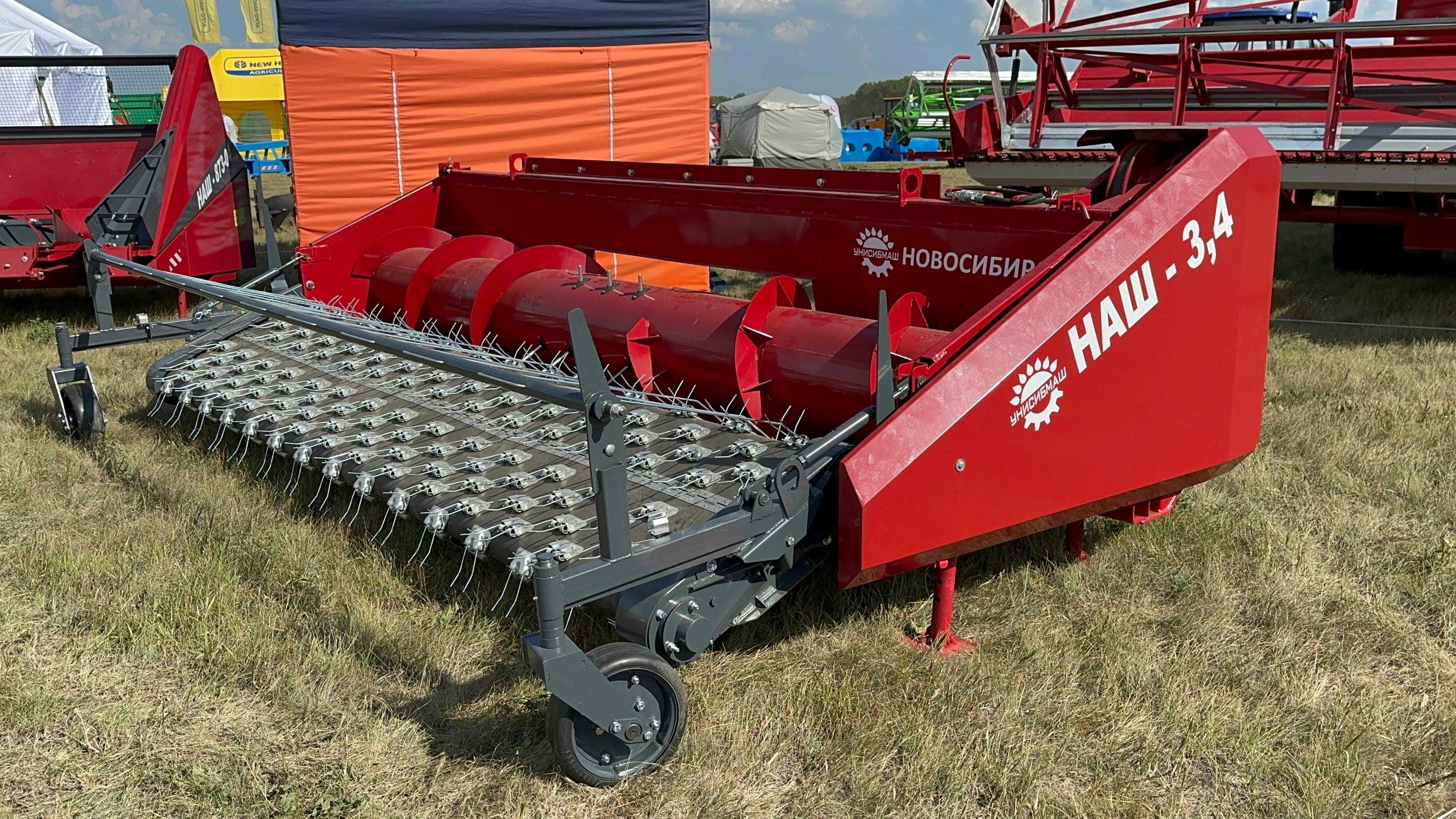 Платформа-подборщик НАШ-3,4 на Есиль-760, Акрос, Вектор, New Holland