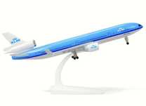 Металлическая модель самолета MD-11 KLM.