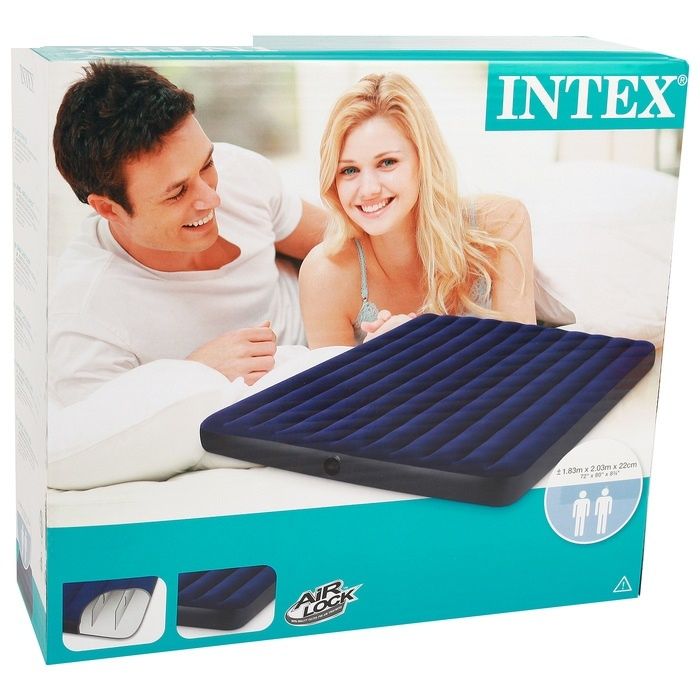 Матрасы INTEX 1, 1,5, 2спальные