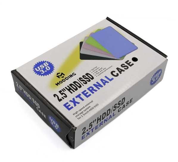 Внешний бокс USB 3.0 excase черный для HDD и SSD
