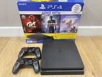 PlayStation 4 Slim  Игры 2 Геймпада