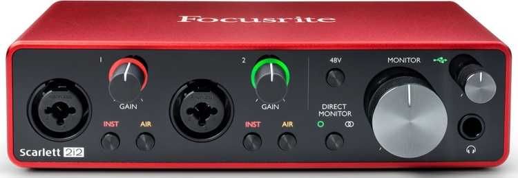 Звуковая карта Focusrite Scarlett 2i2 Studio 3rd Gen