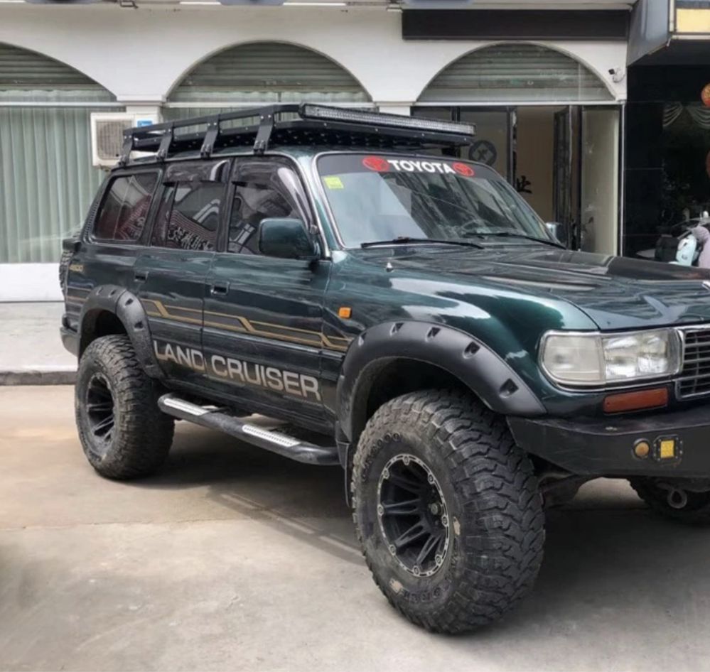 Land cruiser 80 накладки на крылья ланд крузер 80 фендера на крыло