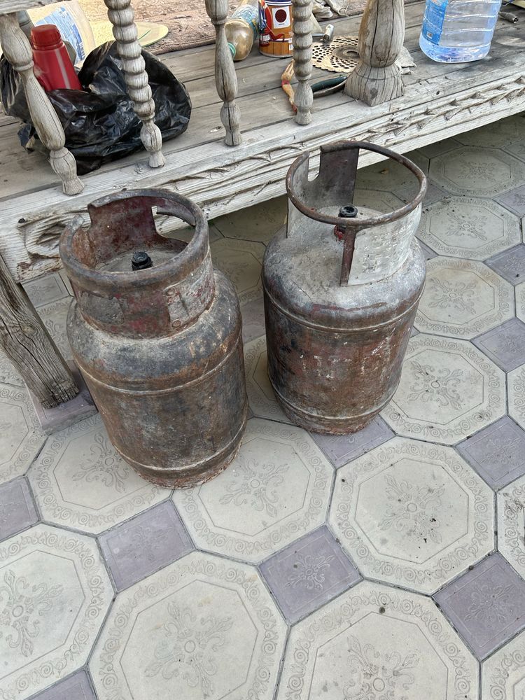 Газовые баллоны в хорошем состоянии