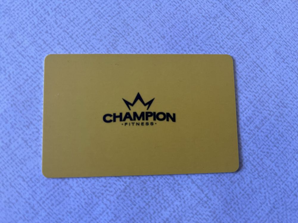 Champion fitness абонемент в фитнес клуб