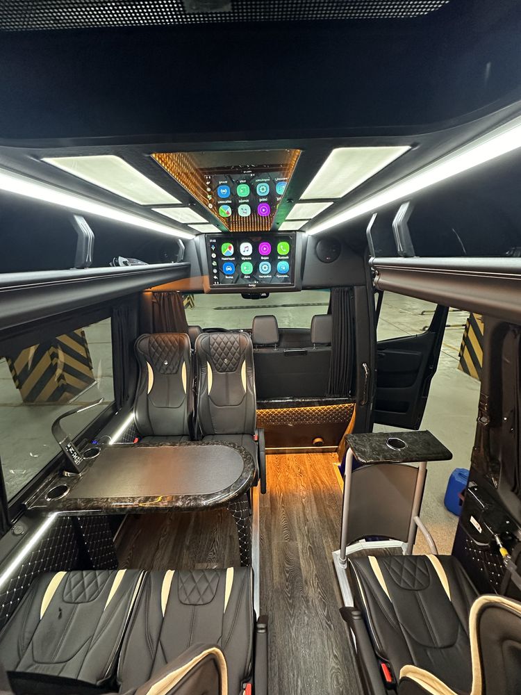 Аренда микроавтобуса Mercedes Sprinter, Мерседес Спринтер, Vip, Вип