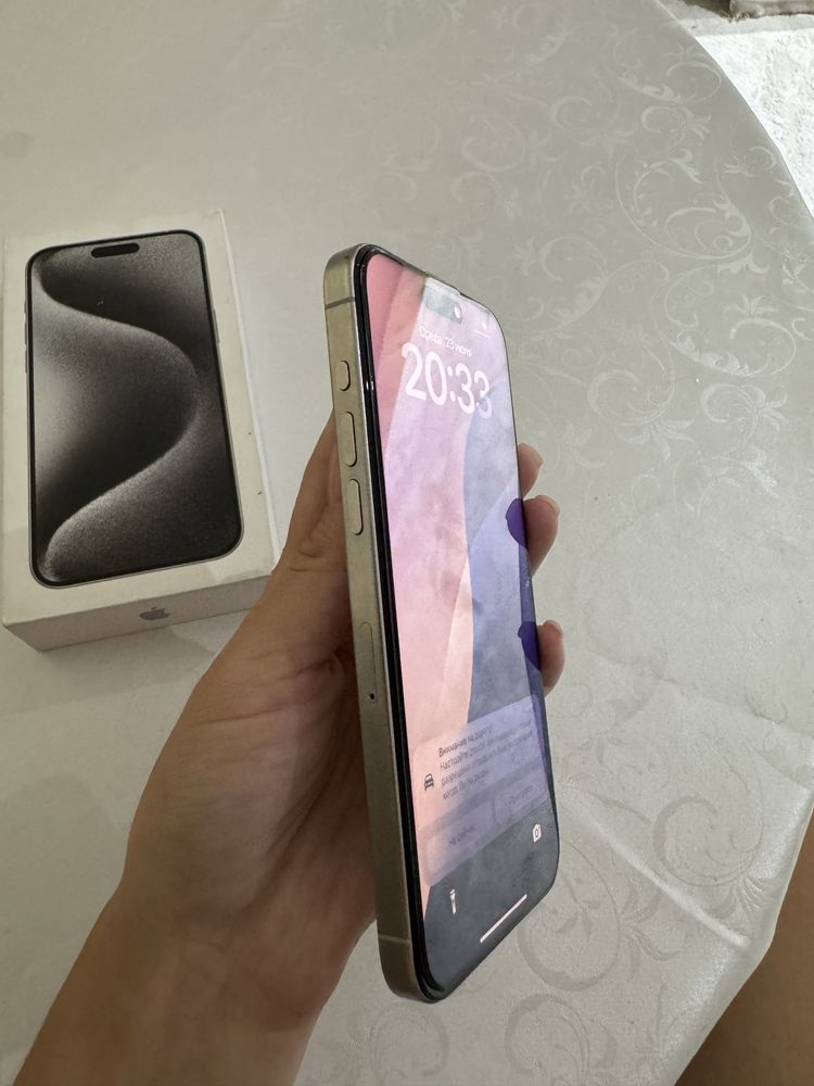 Iphone 15 Pro Max с документами и с коробкой
