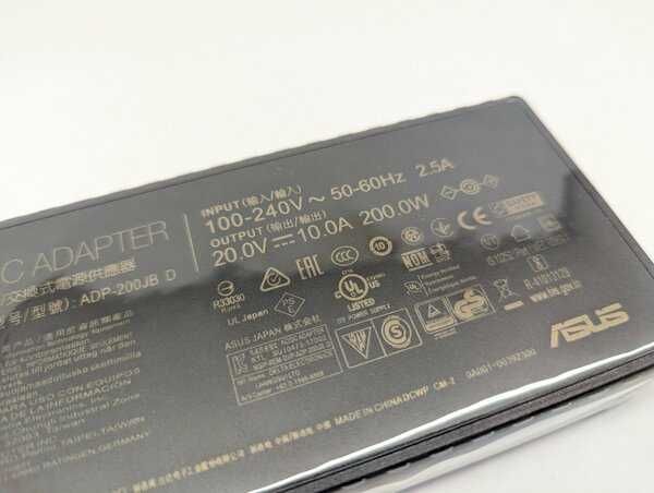 Блок питания ADP-200JB  Asus 20V 10A 200W зарядка для Asus ROG Strix