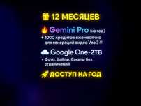 Google Pro – личный аккаунт с активной подпиской на год