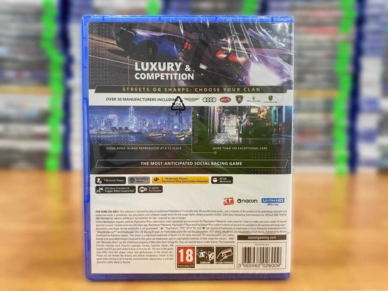 НОВИНКА Test Drive Unlimited: Solar Crown PS5 Большой Выбор Игр