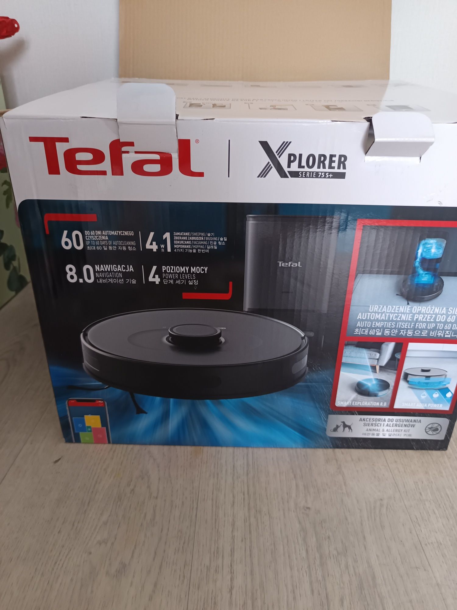 Робот пылесос Tefal