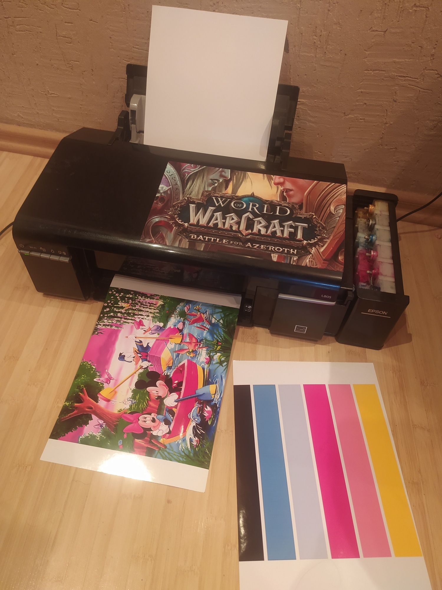 Epson L805 . Цветной струйный принтер возможен обмен